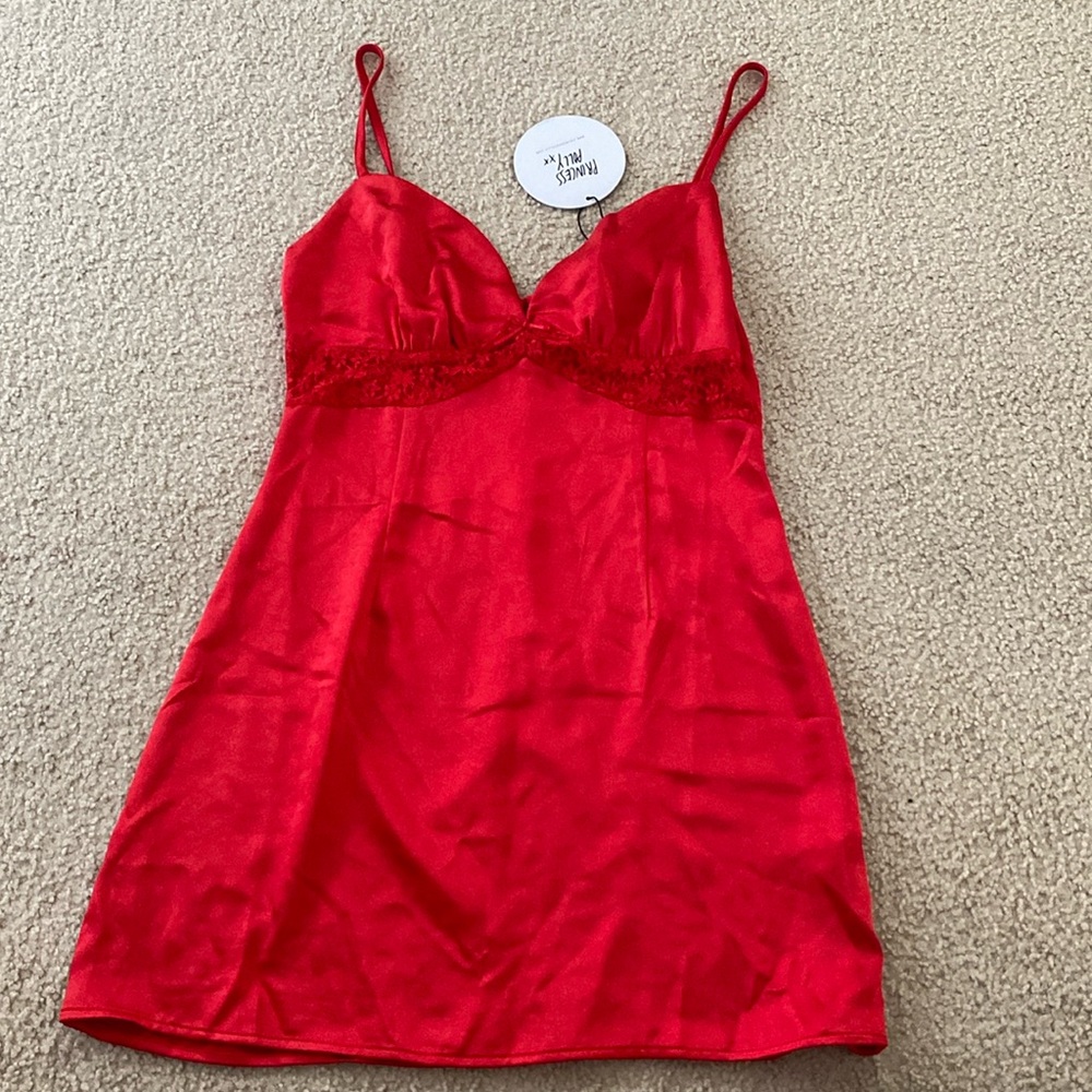 NWT Princess Polly red mini dress
